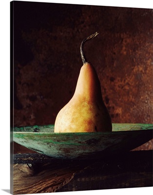 Single Pear In Bowl
