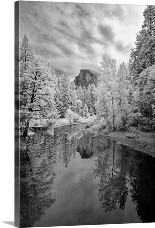 Snowy Overview at Yosemite National Park. Wall Art, Canvas Prints ...