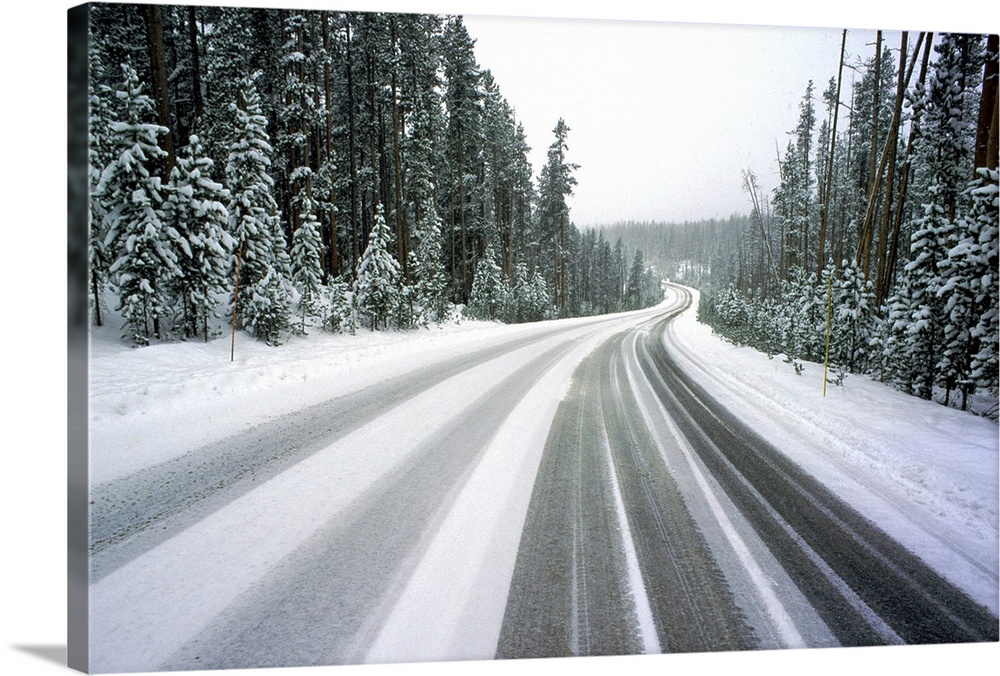 Snowy road