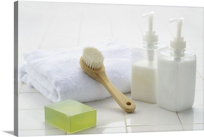 Soap and the bath goods