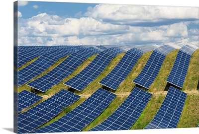Solar panels, Provence, France