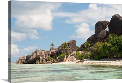 Source d'Argent Beach, La Digue, Seychelles, Indian Ocean Islands