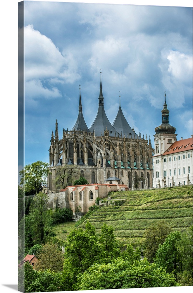 Europe, Czech Republic, Bohemia, Kutna Hora, St. Barbara's Church