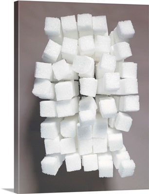Stacks Of Sugar Cubes