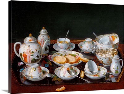 Still Life: Chinese Tea Set By Jean-Etienne Liotard