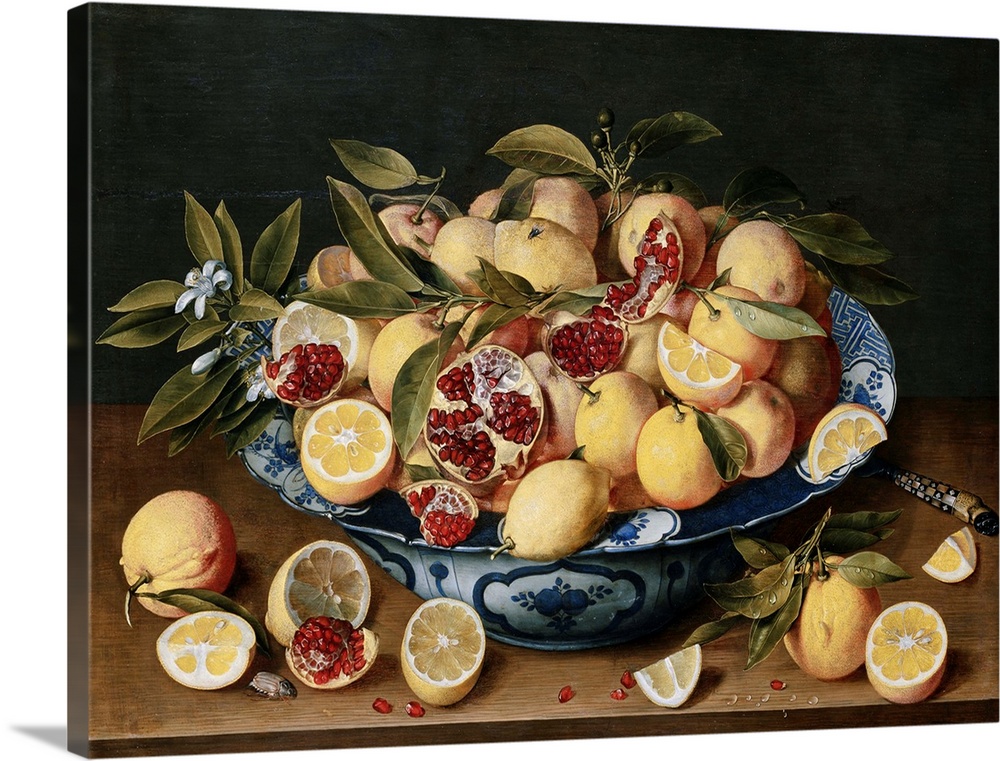 Still Life of Lemons, Oranges, and Pomegranates