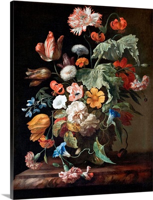 Still-Life With Flowers By Rachel Ruysch