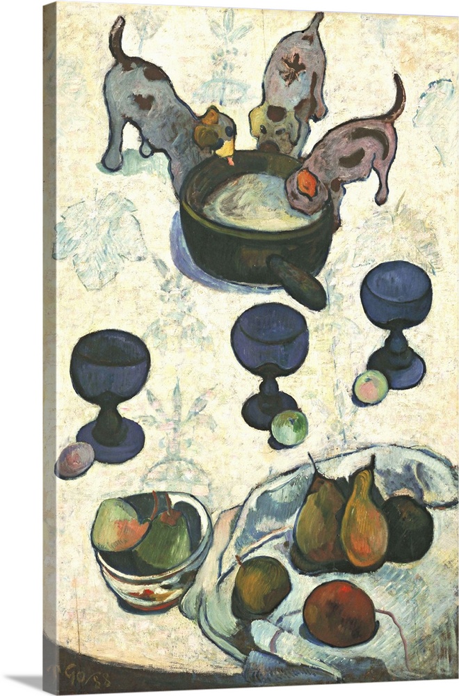 1888. Oil on wood. 36 1/8 x 24 5/8 inches (91.8 x 62.6 cm). Located in the Museum of Modern Art, New York, New York, USA.