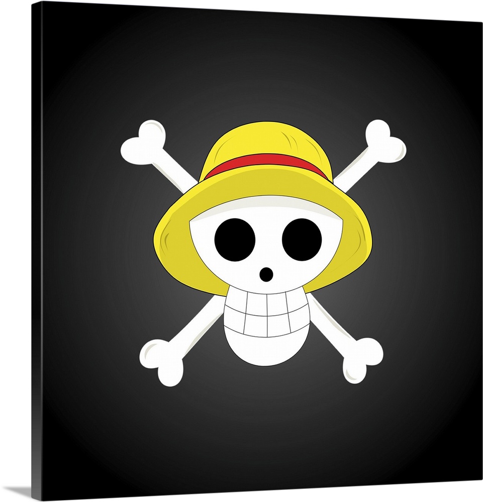 Fanart of straw-hat pirate. Originally a vector illustration.