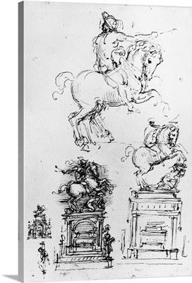 Study For The Trivulzio Monument