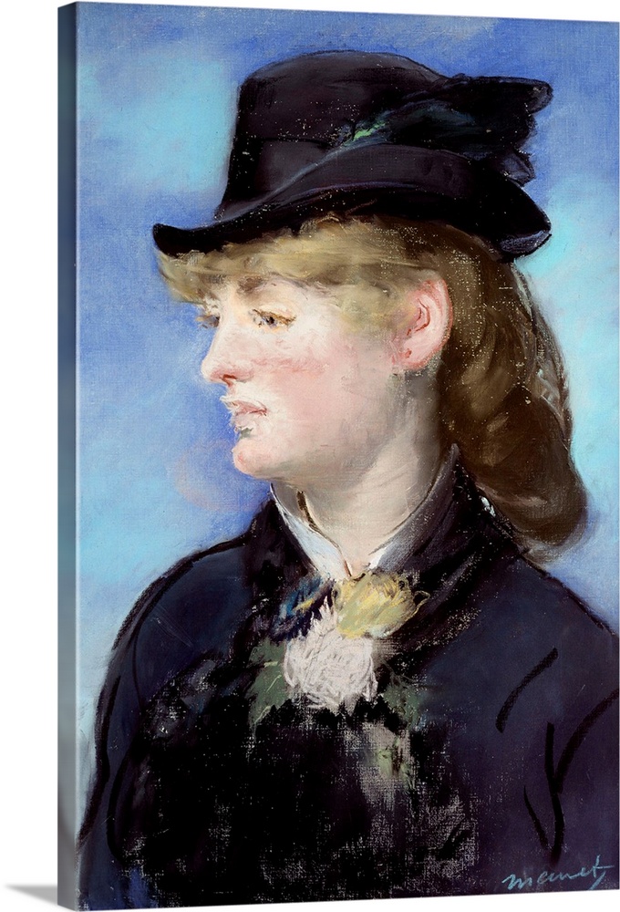 Study of the barmaid for Le Bar des Folies Bergeres, by Edouard Manet (1832-1883), pastel - Dijon, Musee Des Beaux-Arts