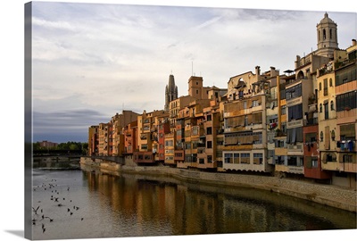 Sunset in Girona, Spain