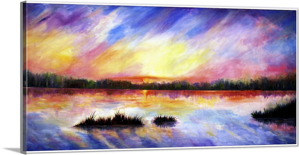 Sunset painting