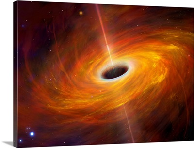 Supermassive Black Hole, Illustration