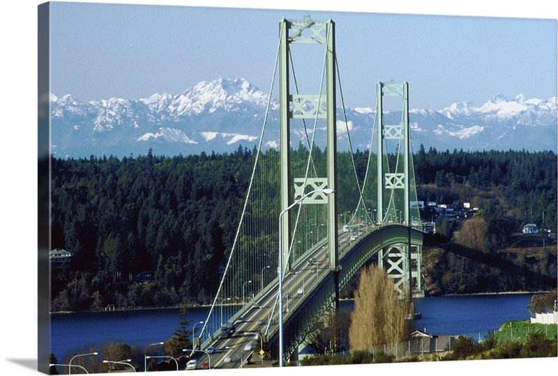 Suspension Bridge, Washington State Great Big Canvas