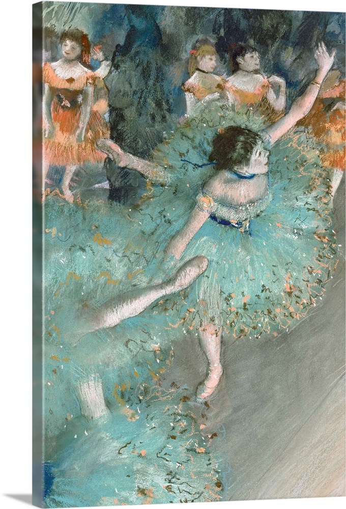 1877-1879. Pastel and gouache on paper. 64 x 36 cm (25.2 x 14.2 in.). Museo Thyssen-Bornemisza, Madrid, Spain.