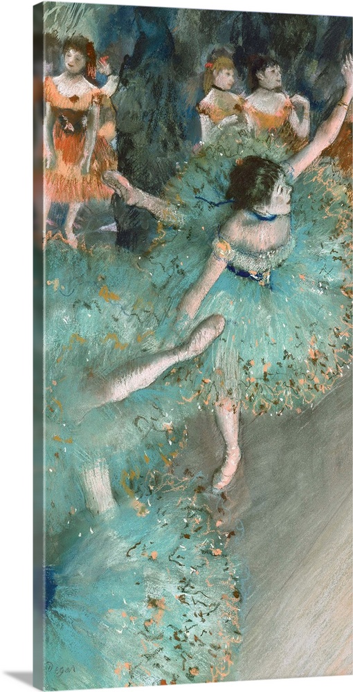 1877-1879. Pastel and gouache on paper. 36 x 64 cm (14.2 x 25.2 in). Museo Thyssen-Bornemisza, Madrid, Spain.