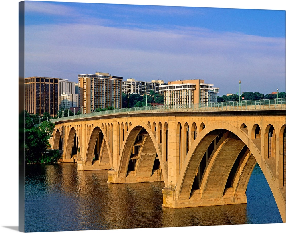 Francis Scott Key Bridge in daylight