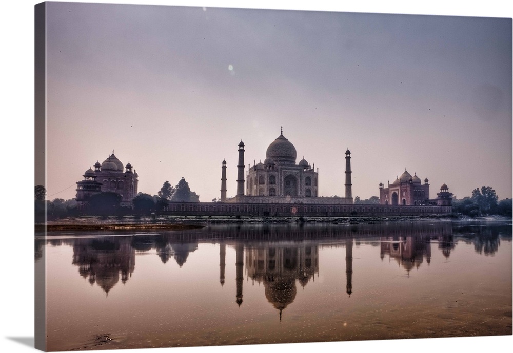 Taj Mahal from Yamuna riverside