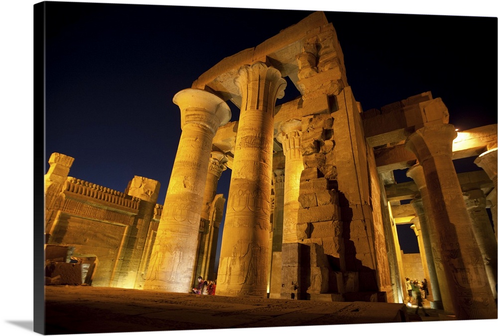 Temple of Sobek and Haroeris at night, Egypt