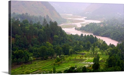 Terraces, Kashmir, Pakistan