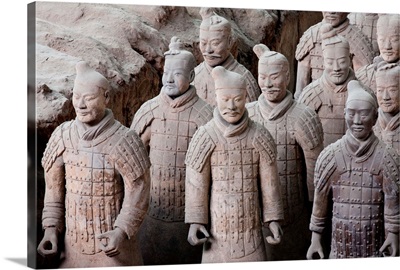 Terracotta Soldiers At Qin Shi Huangdi Tomb