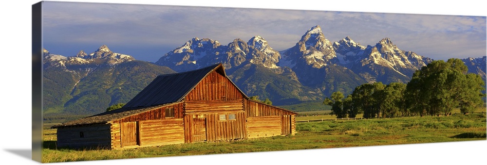 Tetons Mormon Barn