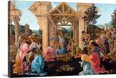 The Adoration Of The Magi By Sandro Botticelli