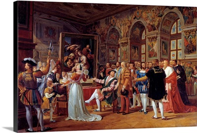 The Age of Francois 1st by Anicet-Gabriel Lemonnier
