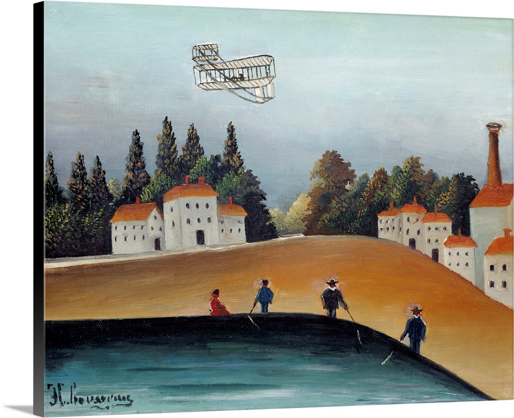 The Anglers by Henri Rousseau, also called Le Douanier Rousseau (1844-1910), 1908. Originally oil on canvas.