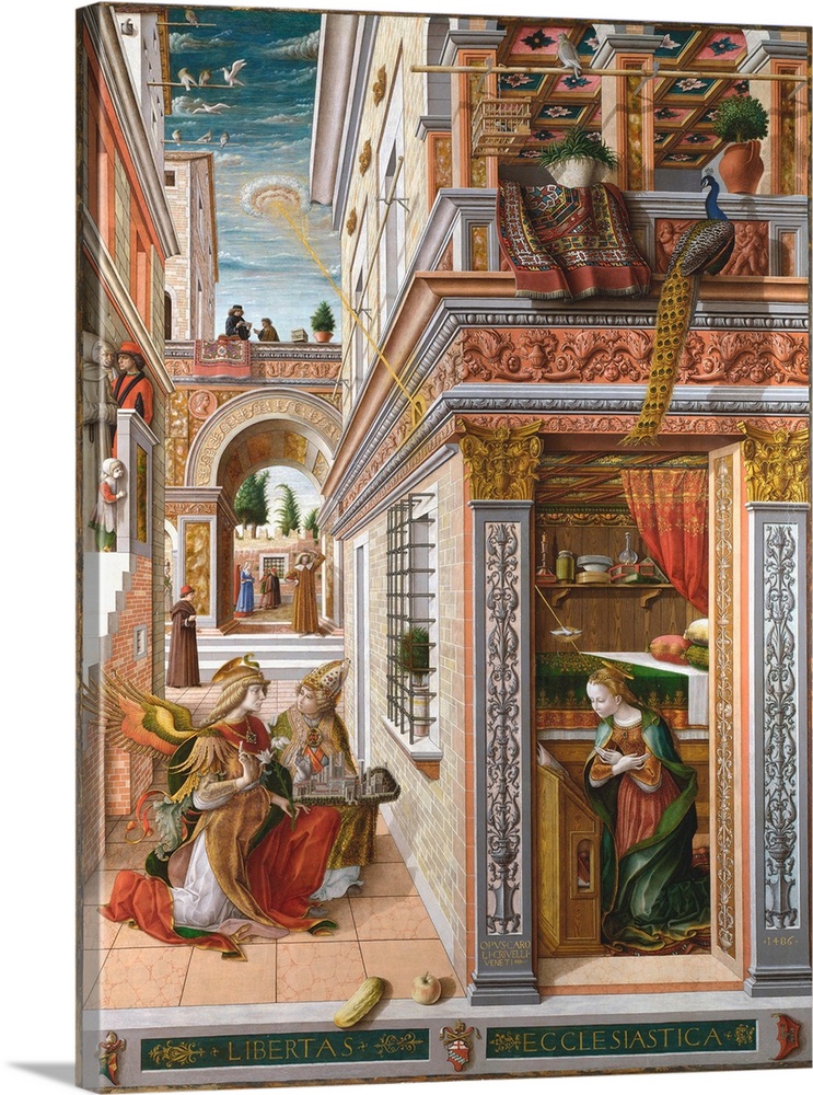 1486, tempera and oil on wood transferred to canvas, 207 x 146.7 cm. National Gallery, London, England.