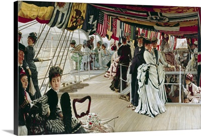 The Ball on Shipboard by James Jacques Tissot