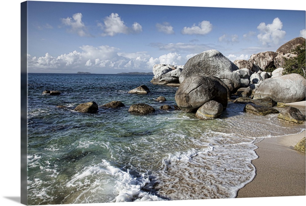 a scenic from from The Baths, Virgin Gorda, BVI