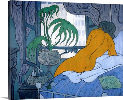 The Blue Room or Nude wih Fan by Paul Ranson