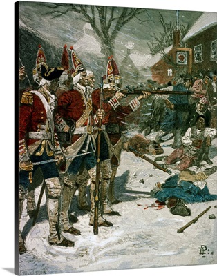 The Boston Massacre By Howard Pyle