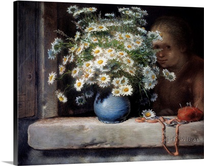 The Bouquet of Daisies by Jean Francois Millet
