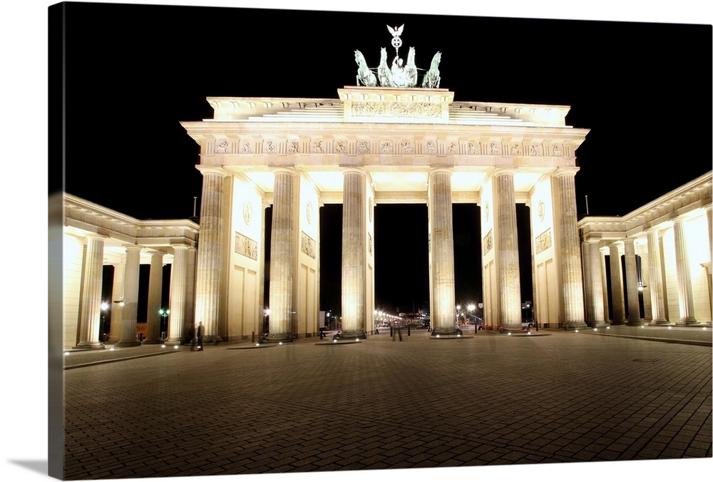 The Brandenburg Gate (German: Brandenburger Tor) is a former city gate, rebuilt in the late 18th century as a neoclassical...