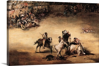 The Bullfight By Francisco De Goya