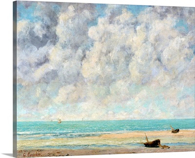 The Calm Sea By Gustave Courbet