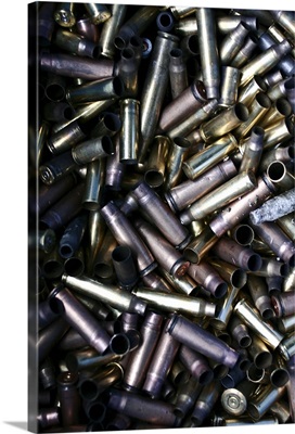 The casing of bullets