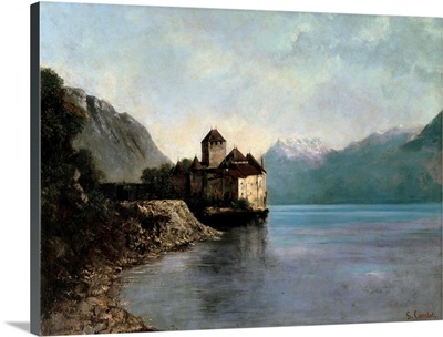 The Castle of Chillon by Gustave Courbet