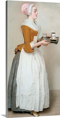 The Chocolate Girl By Jean-Etienne Liotard