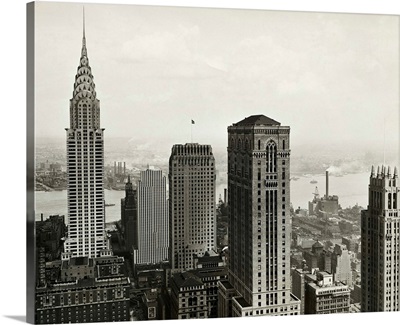 The Chrysler Building And Other Buildings