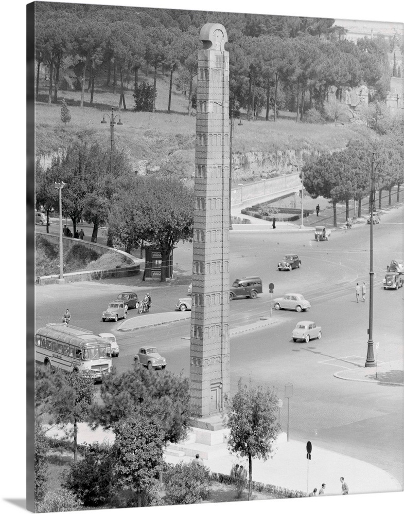 This striking monolithic monument, the Column of Axum, is the subject of a current international controversy. The obelisk ...