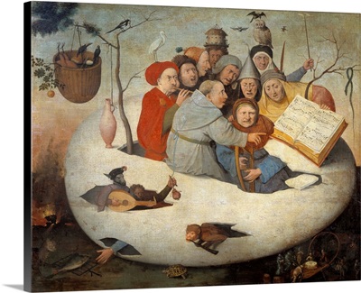 The Concert in the Egg, after Hieronymus Bosch