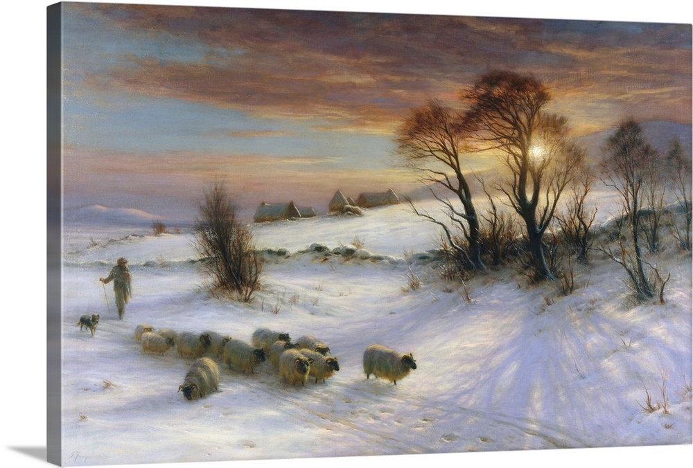 The Evening Glow By Joseph Farquharson