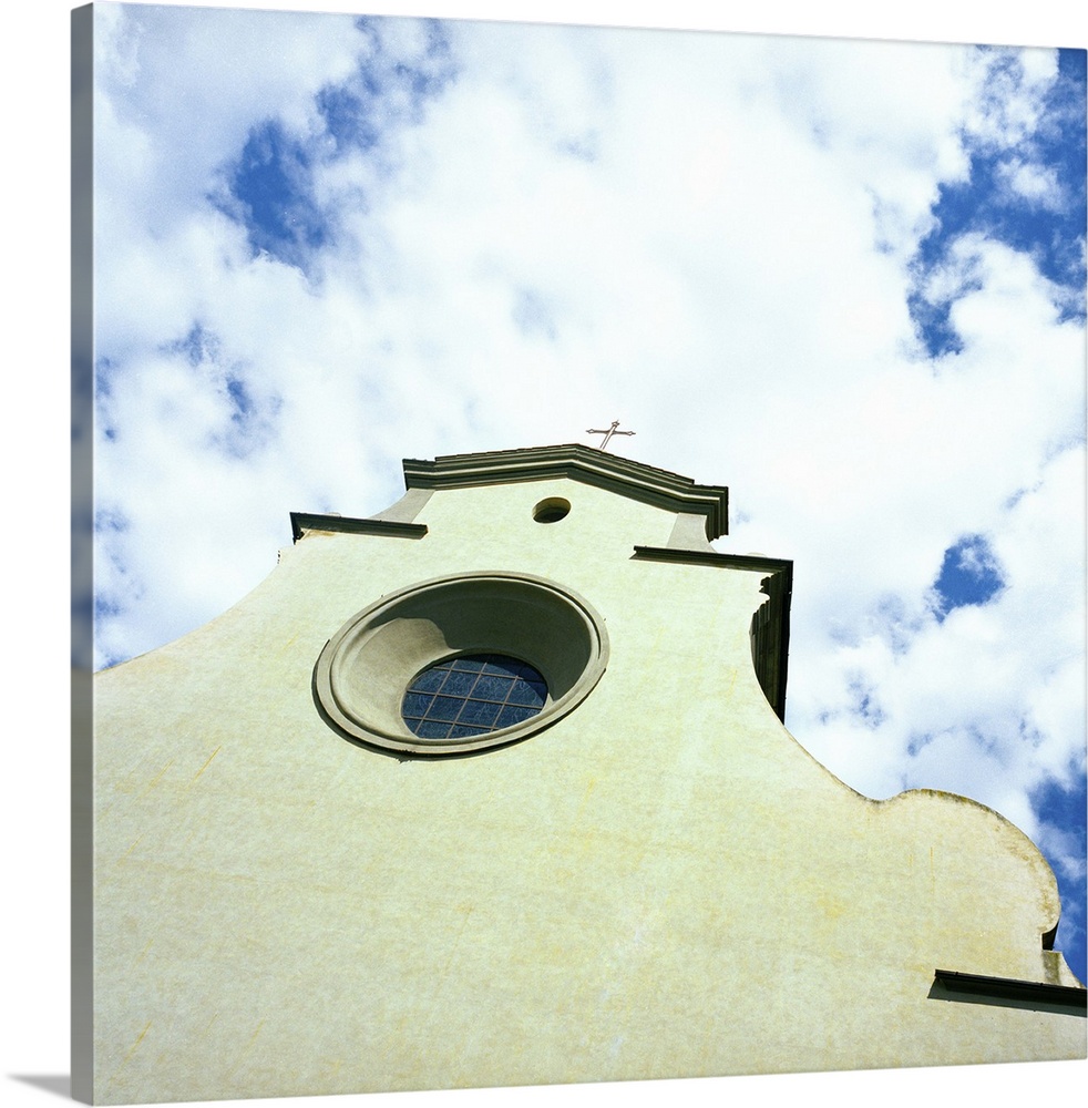 The facade of the church of Santo Spirito