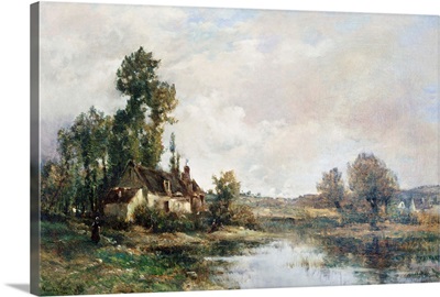 The Farm on the Pond by Maurice Levis