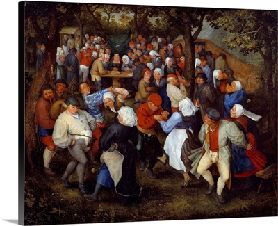 The Feast of the Rosiere or Farmers Wedding by Jan Brueghel the Elder