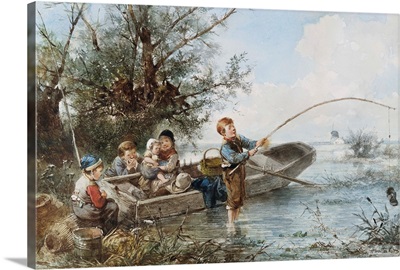 The Fishing Expedition by Johann Mari Henri ten Kate